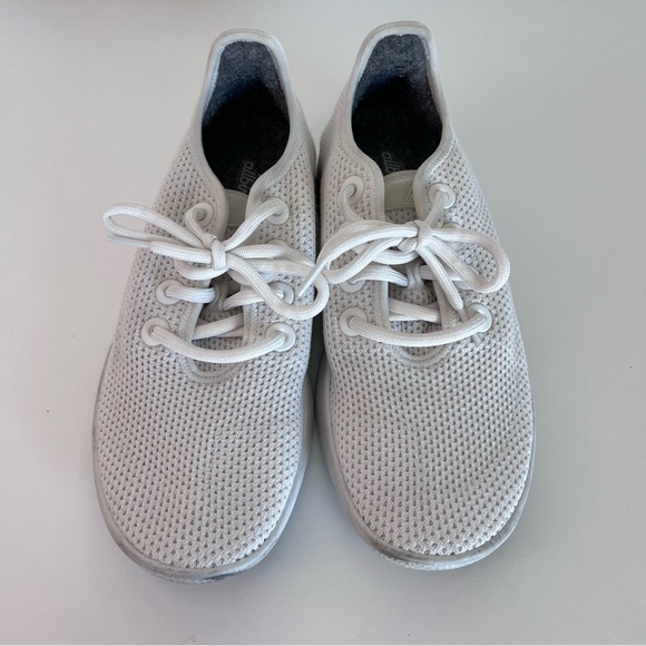 Allbirds Women's Tree Runners Mesh Sneakers in White - Picture 2 of 8